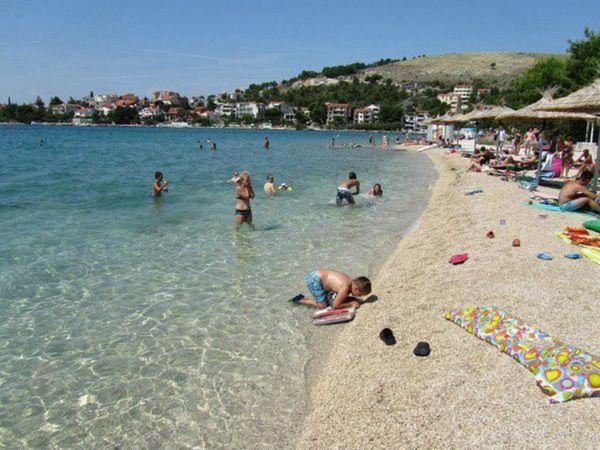 Braco Apartments By The Sea With A Sea View Zaboric Εξωτερικό φωτογραφία